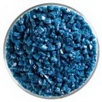 Bullseye-Fritten / Kr�sel #-0146-03 - stahlblau-opal, grob