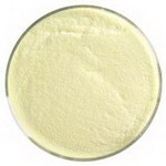 Bullseye-Fritten / Kr�sel C #-1120-08 - gelb-transparent, Puder