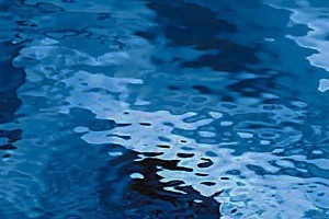 SPECTRUM D - 134W-F, Wasserglas blau, Fusing AK96