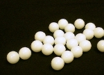 Glasmurmeln 14mm weiss-opak (GH) - 1A-Ware !