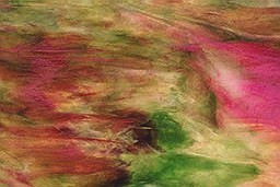 Youghiogheny-Glass C+ - Y-1574-SP Stipple Glas, wei�opal / gr�n / pink / silbergelb