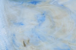 WISSMACH B - 172-L, Opalescentglas - Tiffanyglas, hellblau, amber, wei�opal marm.