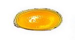 Antik-Muggel oval 38 x 20mm - bernstein
