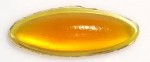 Antik-Muggel oval 43 x 16mm - bernstein / amber