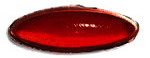 Antik-Muggel oval 43 x 16mm - dunkel-rot