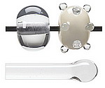 Bullseye Glasstab / Rod 1401 Kristallklar - ab 1,25 EUR/ St�ck