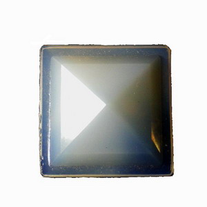 Glasprisma STUFENPYRAMIDE, 50mm, opal