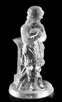 Figur Winter ca 80mm - Bleikristallglas