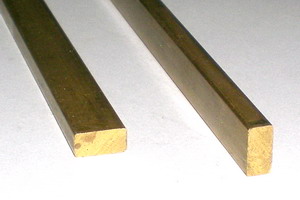 Flachmessing - Messingprofil 15x5mm - Preis per Meter - ab 2m