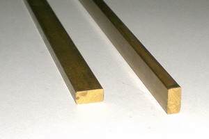 Flachmessing - Messingprofil 8x4mm - Preis per Meter - ab 2m
