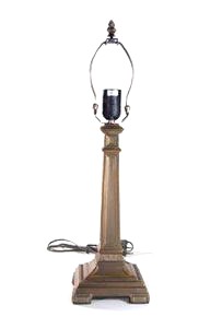 Lampenfu� TRIUMPF 35cm - komplett verdrahtet