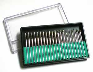 20-er Gravierstiftset, diamantbeschichtet - Top-Angebot !