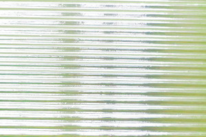 Ornamentglas - LINIENGLAS, blass-gr�n