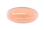 Glasmuggel oval, ca 36x19mm - rosalin