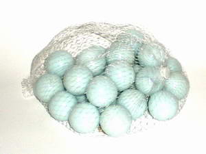 Glasmurmeln 25mm perlmuttfarbig opak