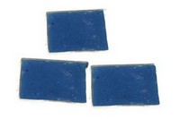 Smalten - Glasmosaikstein - mittel-kupferblau - ( OI-O-5190 / M3 )