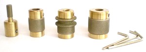 Schleifkopf-Sortiment FEIN - 4 feine Diamantschleifk�pfe - mit Garantie !