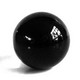 Kristallglaskugel 40mm schwarz
