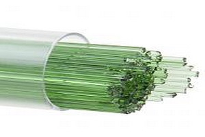 Bullseye Stringer B, ca 1mm, 1107 F - hellgr�n-transparent
