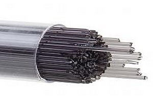 Bullseye Stringer B, ca 1mm, 1129 F - grau-transparent