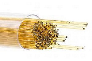 Bullseye Stringer B, ca 1mm, 1137 F - bernstein-transparent