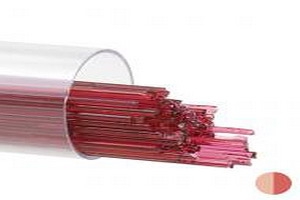 Bullseye Stringer #, ca 1mm, 1311 F - Cranberry Pink ( Goldrosa-Pink )