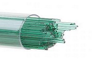 Bullseye Stringer B, ca 1mm, 1417 F - smaragdgr�n-transparent